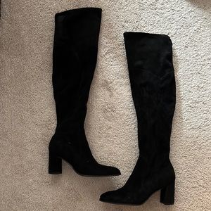 Marc Fisher OTK boots. Suede, worn once